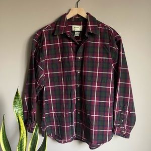 Eddie Bauer Plaid Button Down